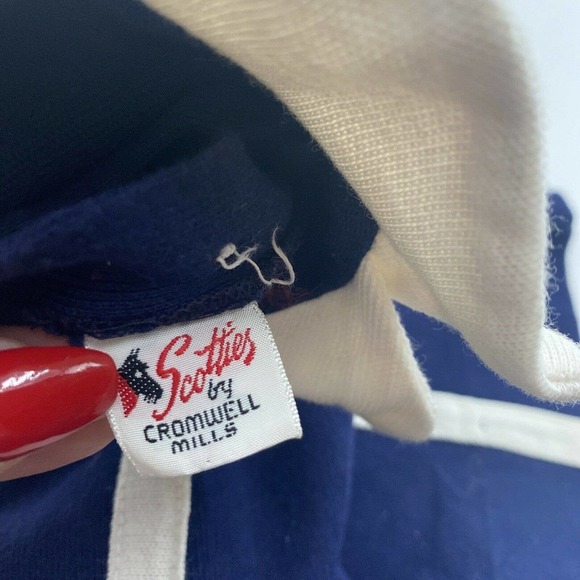 Scotties Cromwell Mills Vintage Nautical Outfit Size 12-18 Months - Picture 6 of 8